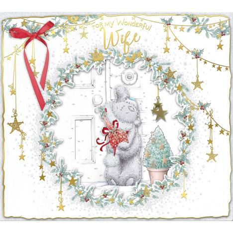 Wonderful Wife Me to You Bear Luxury Giant Boxed Christmas Card Extra Image 1